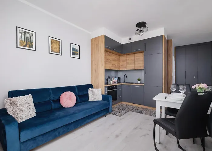 Przestronny Apartament z Balkonem by Noclegi Renters